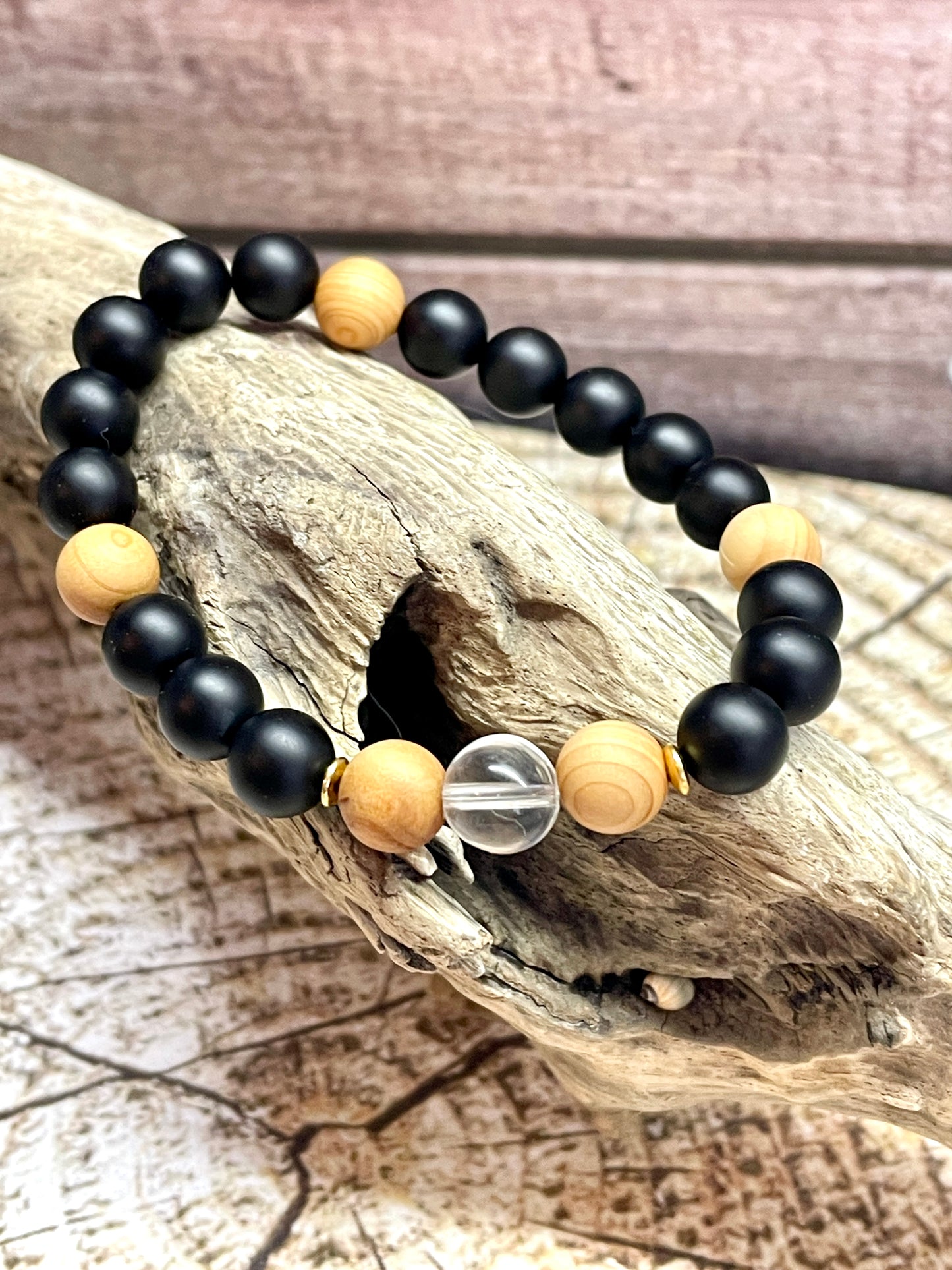 Armband Onyx „Still bei mir“