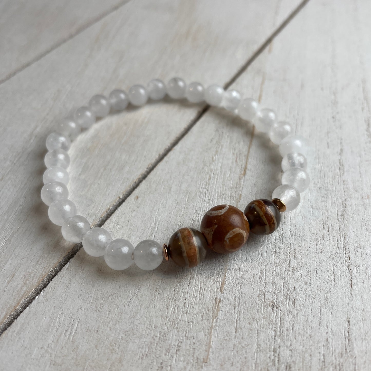 Armband Dzi Dreiauge
