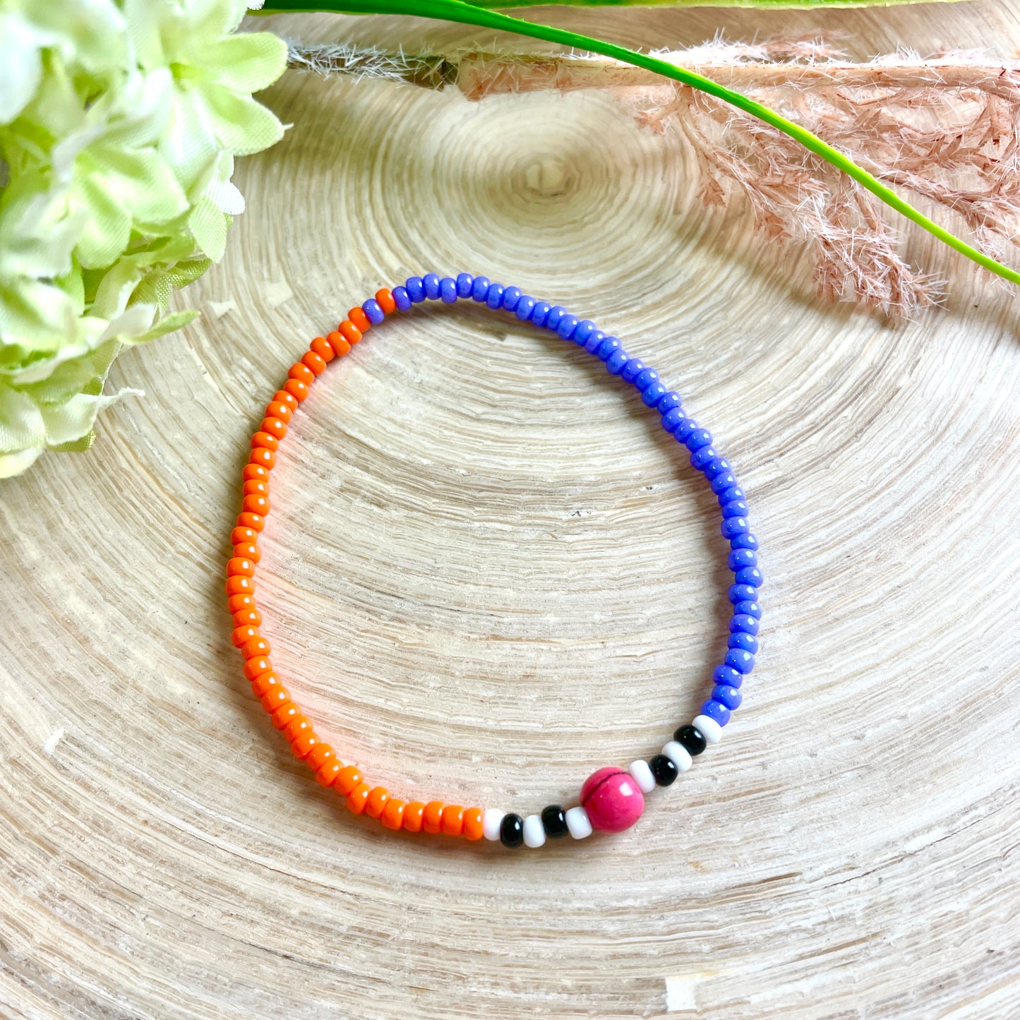 Miniperlenband bunt, Colorblocking 4