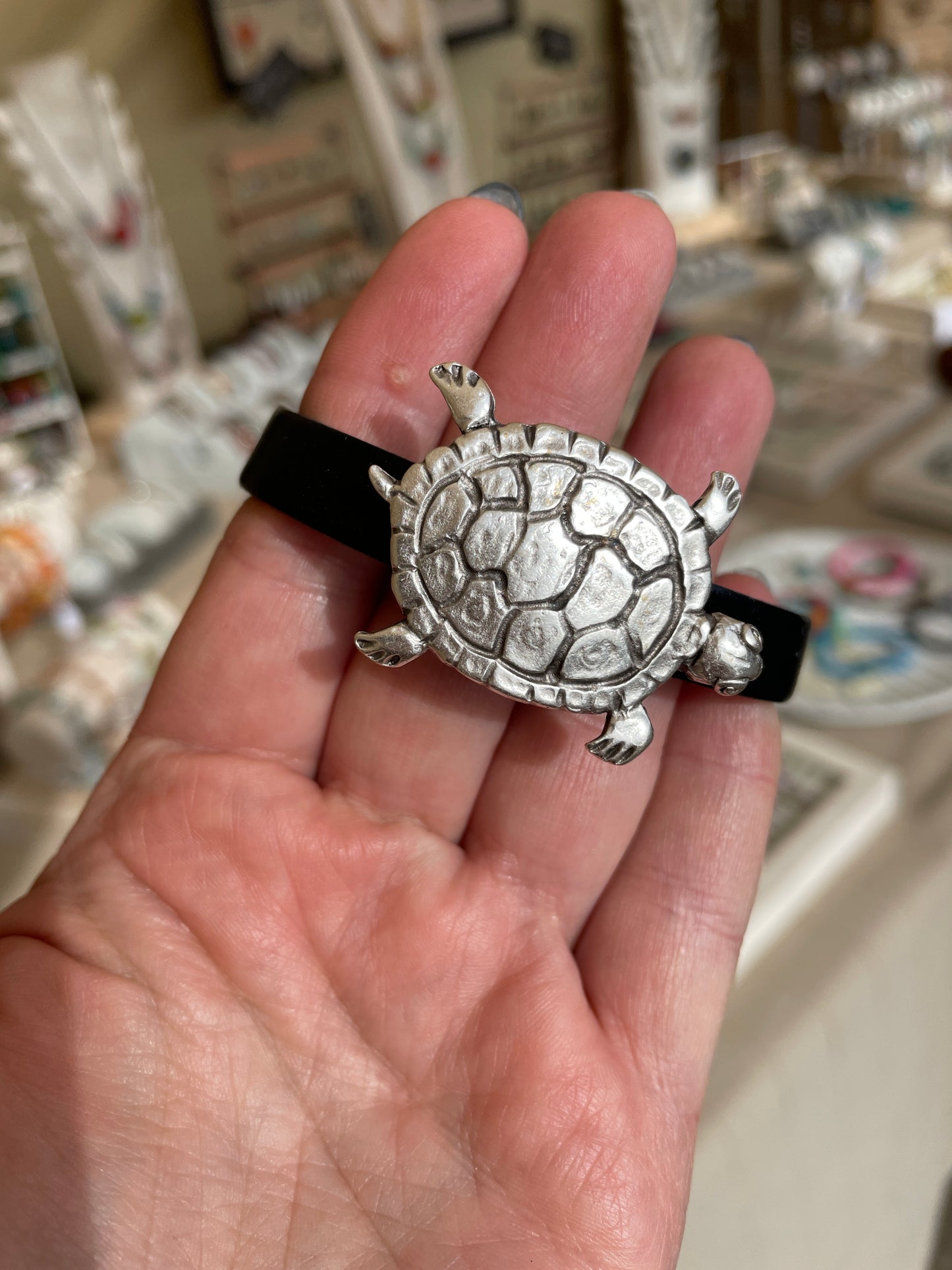Lederarmband- Schildkröte