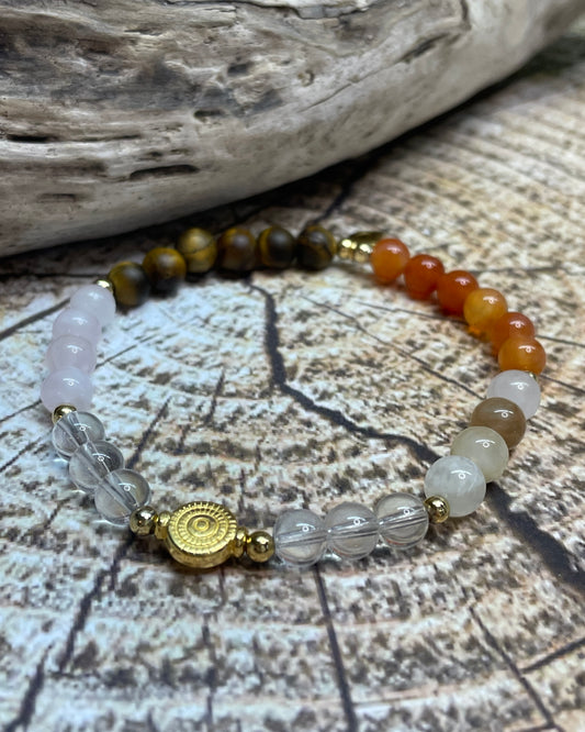 Armband „Wegglimmer- Herz & Richtung“