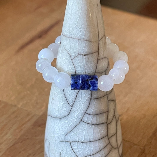 Perlenring, Chalcedon & Lapisheishi
