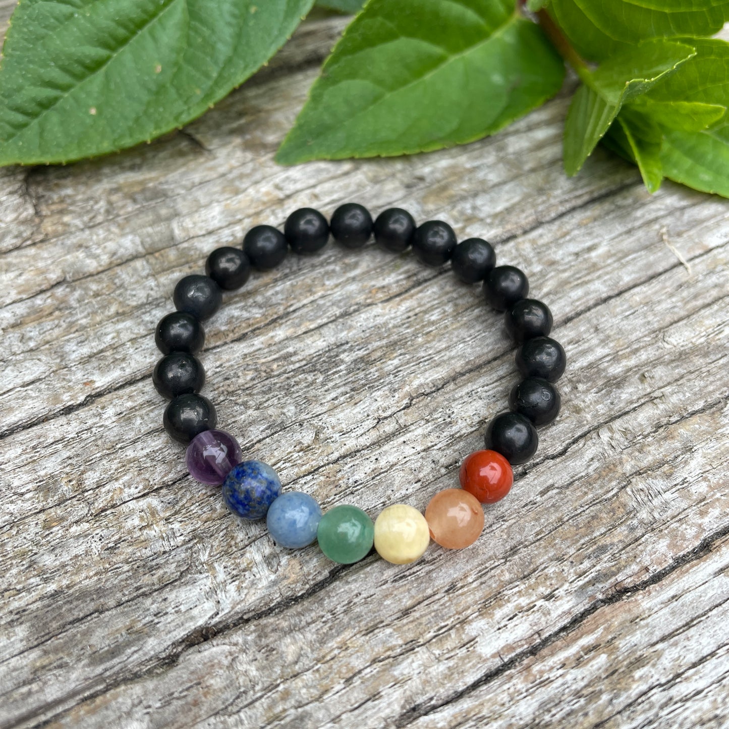 Armband Chakra -Schungit -Kinderband