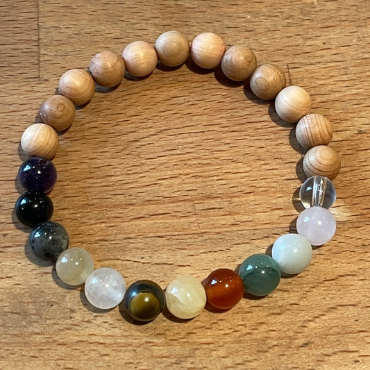 Reserviert Sabine! Armband Powerbrace 2025 klein mit Sandelholz