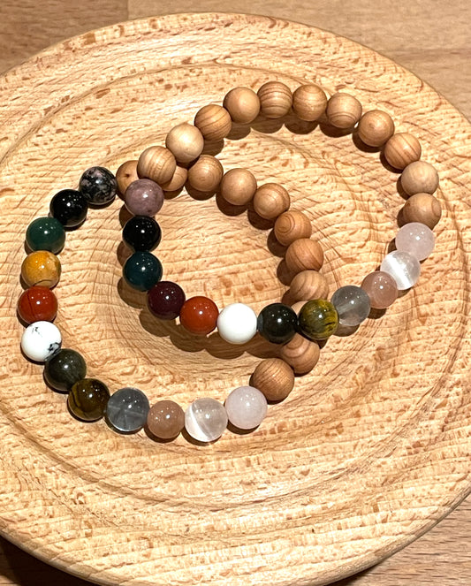 Armband Powerbrace 2026 klein mit Sandelholz